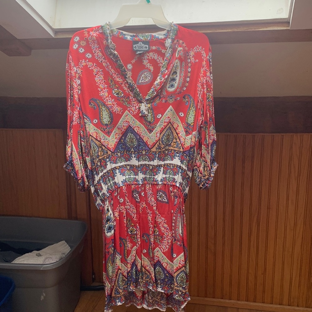 Hippy style dress. Dress it up or down